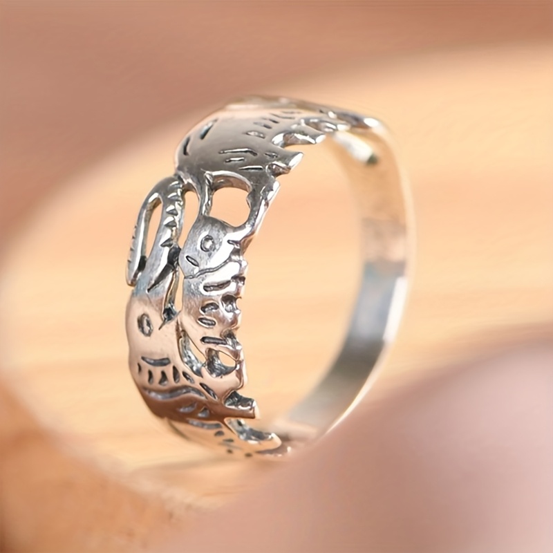HappyFamily Elephant Ring — Good Luck Charm